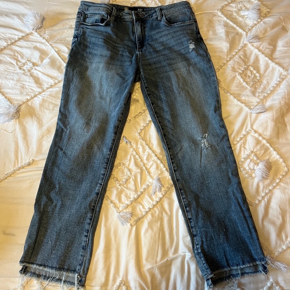 Reece ankle straight Kut jeans